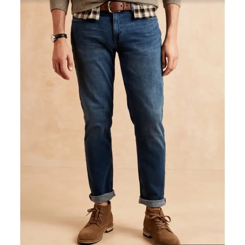 BANANA REPUBLIC NWT Men's Slim Jean in Medium Wash // 30x32